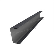 Планка стойки забора 60мм 35х60 х 2500 (PureTech_Mat-20-7024-0.5)