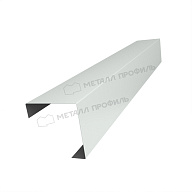 Планка угла декоративная на столб 60мм 62х62 х 2500 NormanMP (ПЭ-01-7035-0.5)