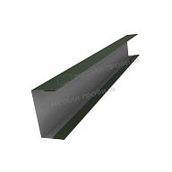 Планка стойки забора 60мм 35х60 х 2500 (VikingMP-01-6007-0.45)