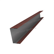 Планка стойки забора 60мм 35х60 х 2500 NormanMP (ПЭ-01-RR32-0.5)